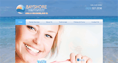 Desktop Screenshot of bayshoredentistry.com